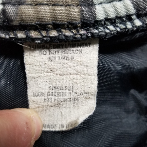 VINTAGE REBARK MEN'S CAMO HUNTING COAT ESTIMATED SIZE XXL - Picture 3 of 16